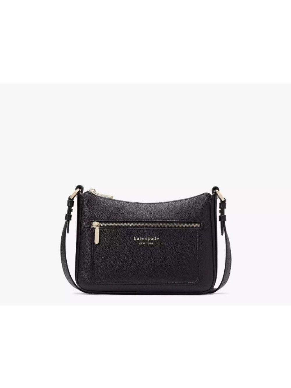 KATE SPADE NY Hudson pebbled leather women's small crossbody bag - Black